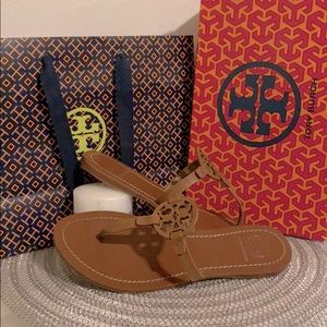 Tory Burch Gabriel Flat Thong Royal Tan